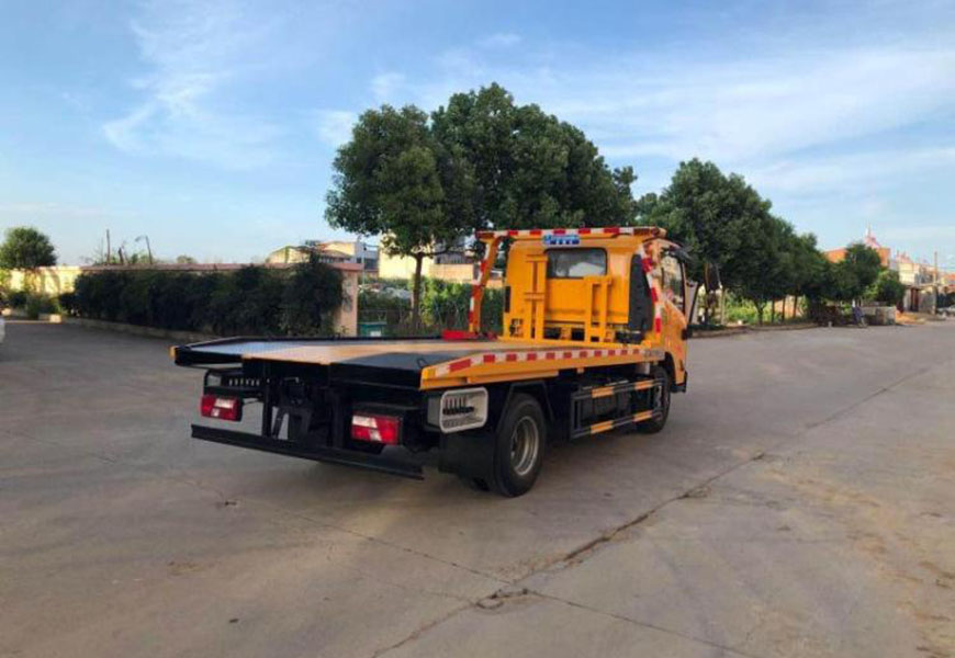 國(guó)六江鈴凱運(yùn)一拖二清障車(chē)