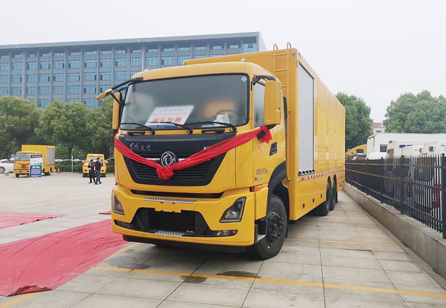 國六東風天龍應急搶險發電車